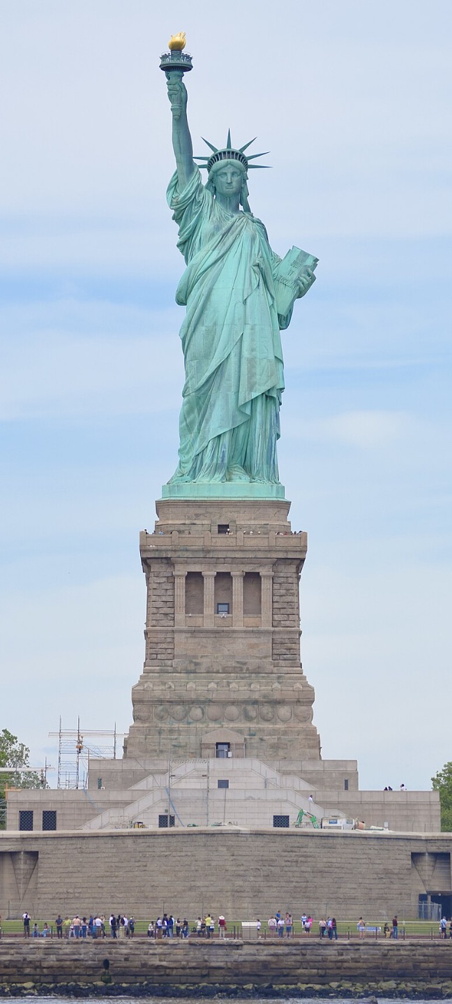 The Statue of Liberty today 